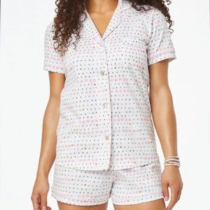 ROLLER RABBIT: Love & Letters Polo Pajamas